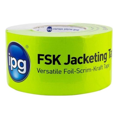 INTERTAPE FoilScrim Insulation Tape, 50 yd L, 295 in W, Polymer Backing FSK3-HC